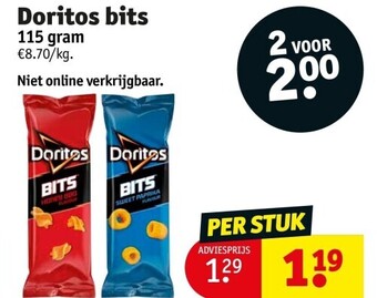 Kruidvat Doritos bits aanbieding