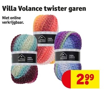 Kruidvat Villa volance twister garen aanbieding
