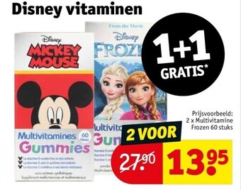 Kruidvat Disney vitaminen aanbieding