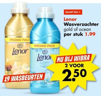 Wibra Lenor wasverzachter aanbieding