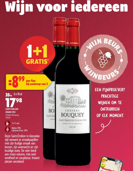 Smatch Saint-emilion grand cru aanbieding
