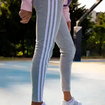 Decathlon Legging voor meisjes katoen grijs aanbieding