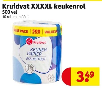 Kruidvat Kruidvat xxxxl keukenrol aanbieding