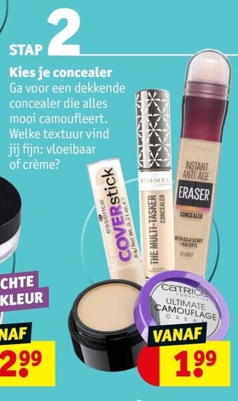 Kruidvat Kies je concealer aanbieding