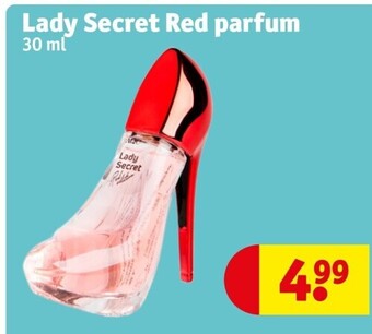 Kruidvat Lady secret red parfum 30 ml aanbieding