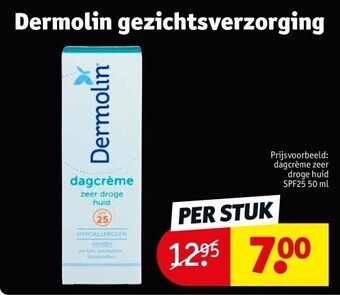 Kruidvat Dermolin gezichtsverzorging aanbieding