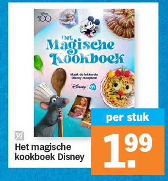 Albert Heijn Het magische kookboek disney aanbieding
