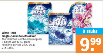 Albert Heijn Witte reus single-packs toiletblokken aanbieding