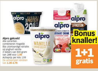 Albert Heijn Alpro gekoeld aanbieding