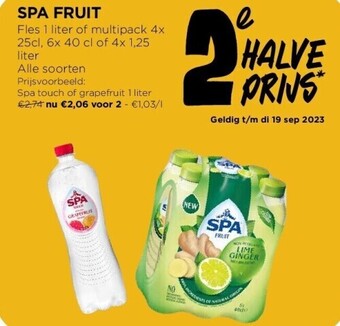 Jumbo Spa fruit aanbieding