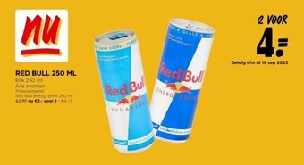 Jumbo Red bull 250 ml aanbieding