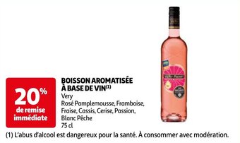 BOISSON AROMATISÉE À BASE DE VIN