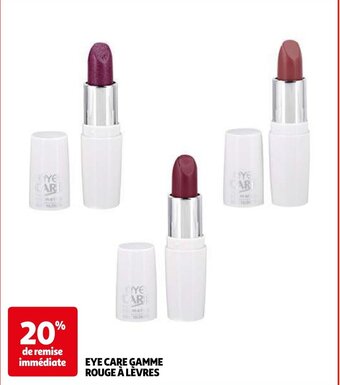 EYE CARE GAMME ROUGE À LÈVRES