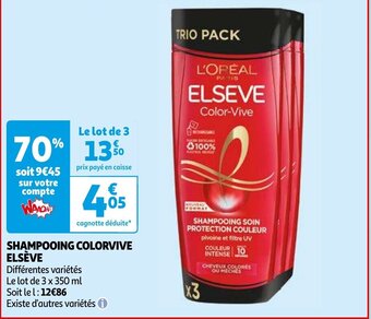 SHAMPOOING COLORVIVE ELSÈVE