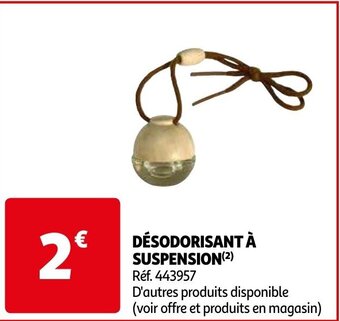 DÉSODORISANT À SUSPENSION