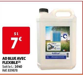 Auchan AD BLUE AVEC FLEXIBLE aanbieding
