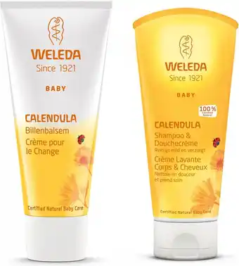 Bol.com Weleda calendula baby valuepack shampoo & douchecrème + billenbalsem aanbieding