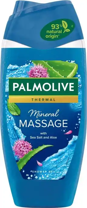 Bol.com Palmolive thermal mineral massage douchegel 3 x 500ml - voordeelverpakking aanbieding