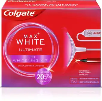Bol.com Colgate max white ultimate led whitening kit - met whitening pen 2,5 ml aanbieding