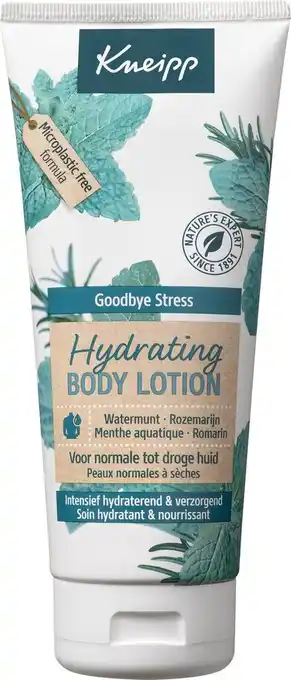 Bol.com Kneipp goodbye stress - body lotion - watermunt en rozemarijn - geschikt voor alle huidtypen - vegan - 1 st - 200 ml aanbieding