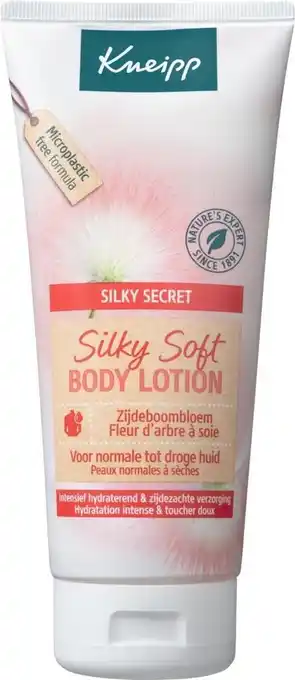 Bol.com Kneipp silky secret - body lotion - zijdeboombloesem - 1 st - 200 ml aanbieding