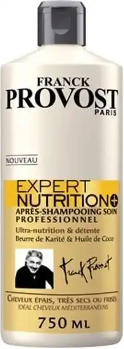 Franck provost expert nutrition conditioner - 750 ml - dik, droog en kroeshaar