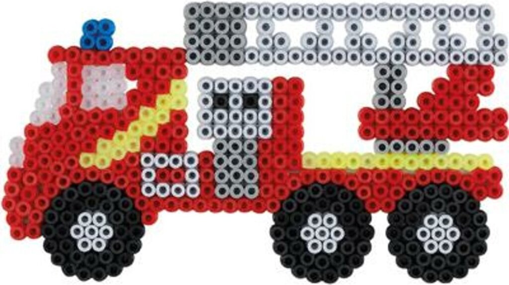 Bol.com Hama set strijkkralen 2000 kralen fire fighters - 3441 aanbieding