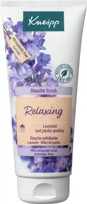 Bol.com Kneipp relaxing - douche scrub - lavendel - ontspannende bloemige geur - vegan - 1 st - 200 ml aanbieding
