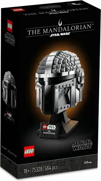 Bol.com Lego star wars the mandalorian helm- 75328 aanbieding
