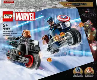 Bol.com Lego marvel black widow & captain america motoren avengers speelgoed - 76260 aanbieding