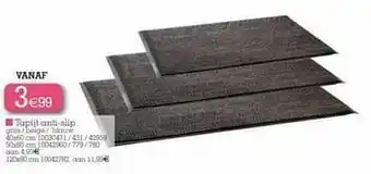 Yess Tapijt anti-slip aanbieding