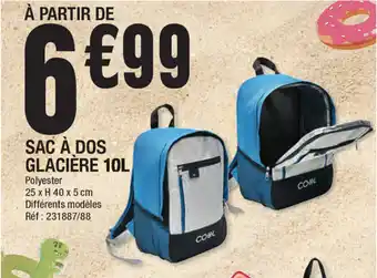 Sac a dos glaciere 10l