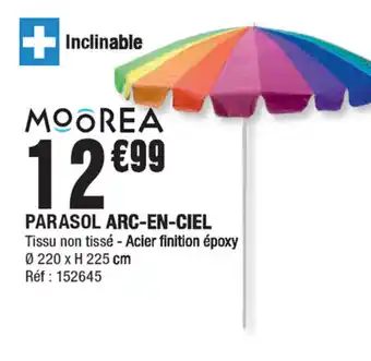 La Foir'Fouille Parasol arc-en-ciel aanbieding