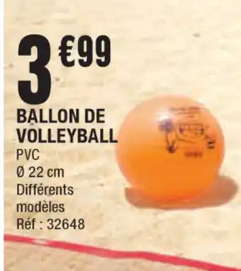 La Foir'Fouille Ballon de volleyball aanbieding