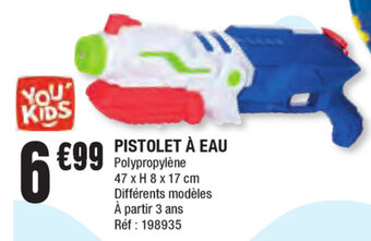 La Foir'Fouille Pistolet a eau aanbieding