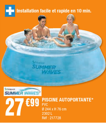 La Foir'Fouille Piscine autoportante aanbieding