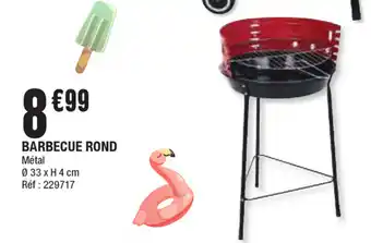 La Foir'Fouille Barbecue rond aanbieding