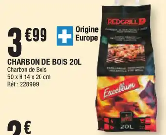 Charbon de bois 20l