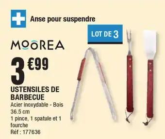 La Foir'Fouille Ustensiles de barbecue aanbieding