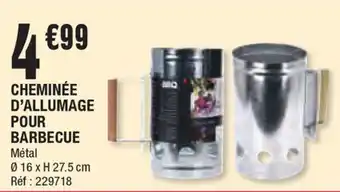 La Foir'Fouille Cheminee d'allumage pour barbecue aanbieding