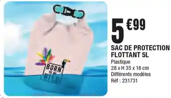 Sac de protection flottant 5l