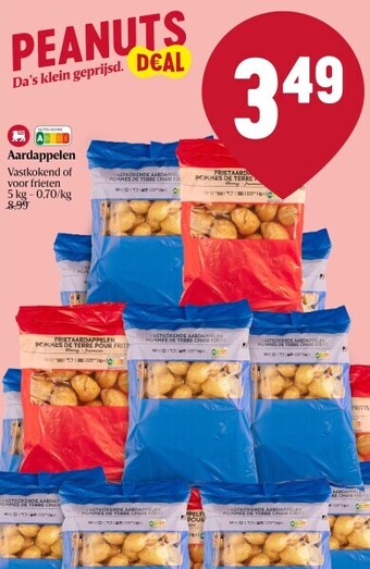 Delhaize Aardappelen aanbieding