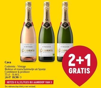 Delhaize Cava aanbieding