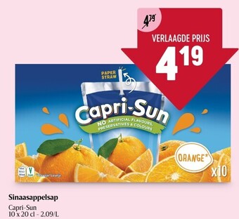 Delhaize Sinaasappelsap aanbieding