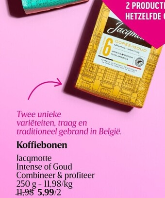 Delhaize Koffiebonen aanbieding