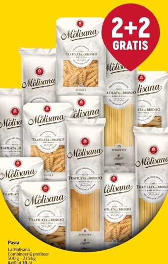 Delhaize Pasta aanbieding