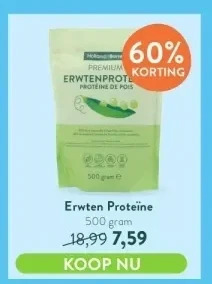 Holland & Barrett Erwten Proteïne 500 gram aanbieding