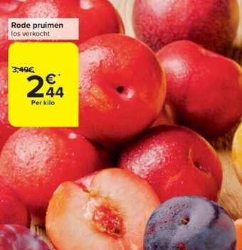 Carrefour Rode pruimen aanbieding
