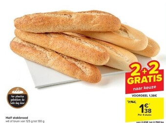 Carrefour Half stokbrood aanbieding