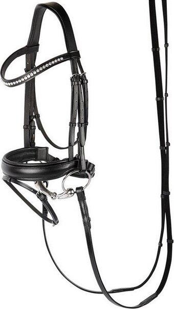 Bol.com Harry's horse hoofdstel allegro pony zwart aanbieding
